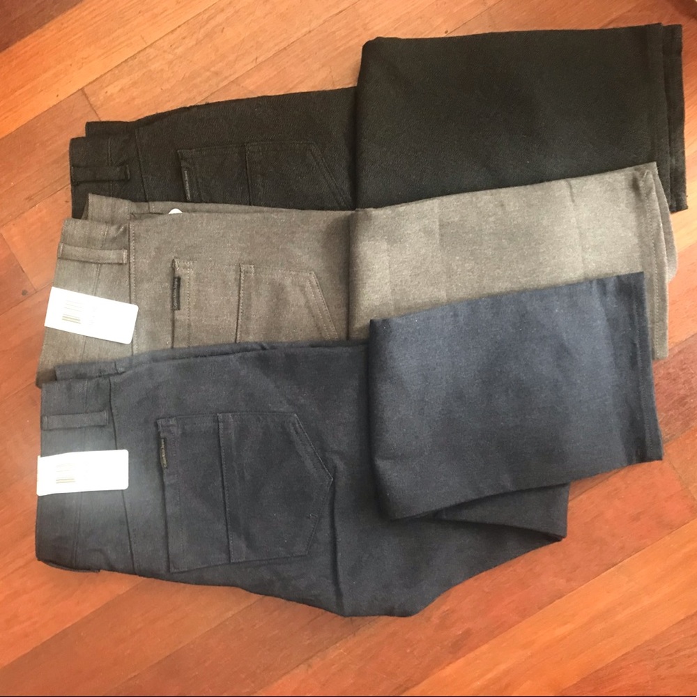 3 Assorted Calvin Klein Straight Leg Pants